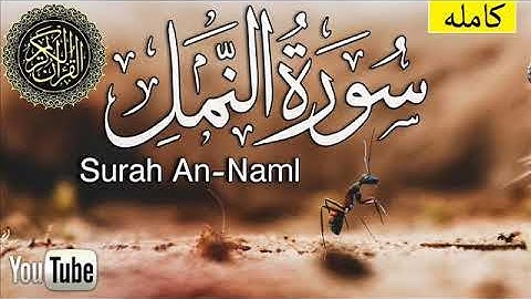 تلاوة خاشعة ل سورة النمل
