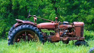 Abandoned Farm Tractors | Creepy Old Rusty Tractors