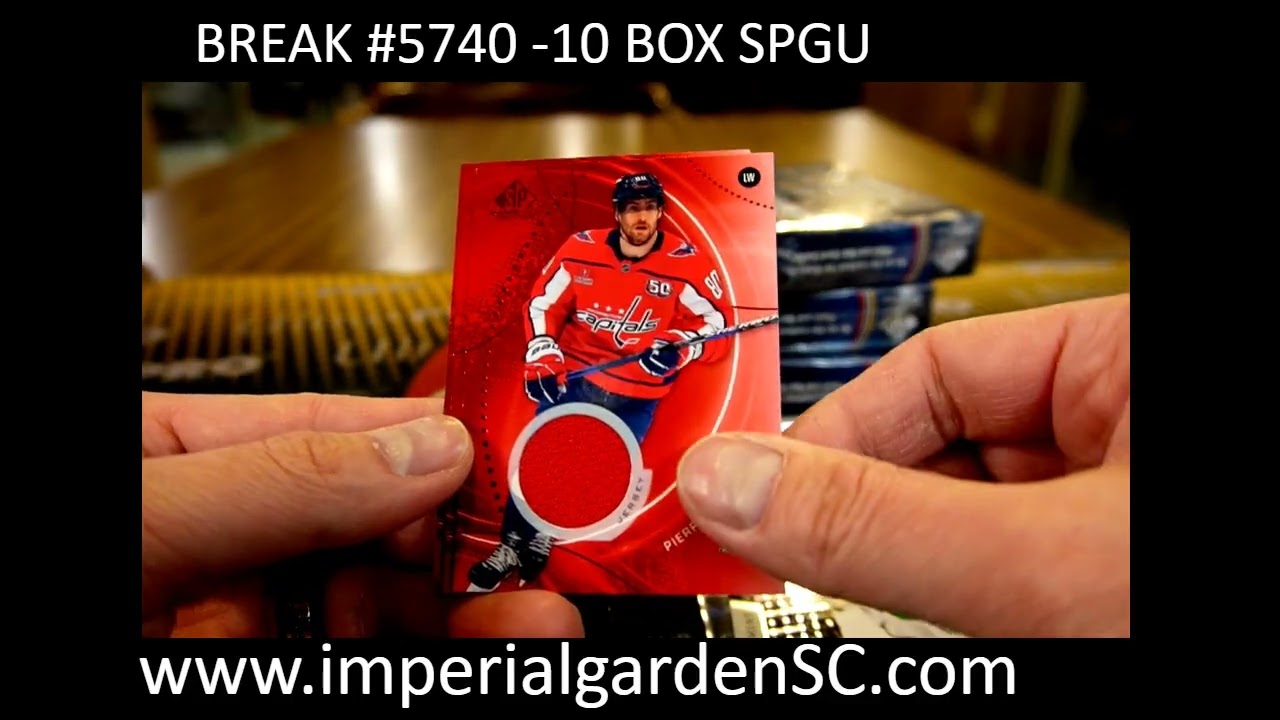 BREAK #5740: 10 BOX 2025-26 #upperdeck SP GAME USED (SPGU) NHL HOCKEY CASE BREAK