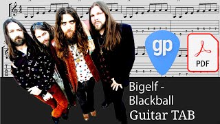 Bigelf - Blackball Guitar Tabs [TABS]