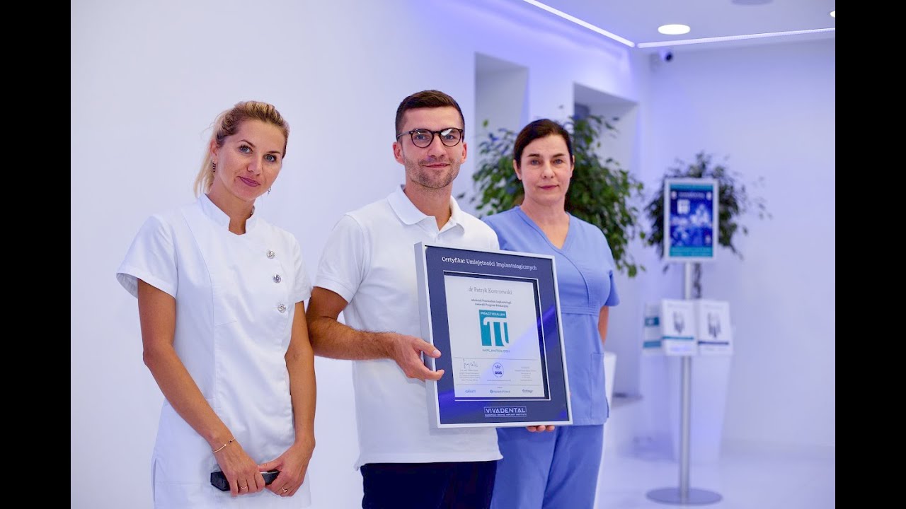 PRACTICULUM IMPLANTOLOGII SEZON IX CERTYFIKATY  DR PATRYK KOSTRZEWSKI