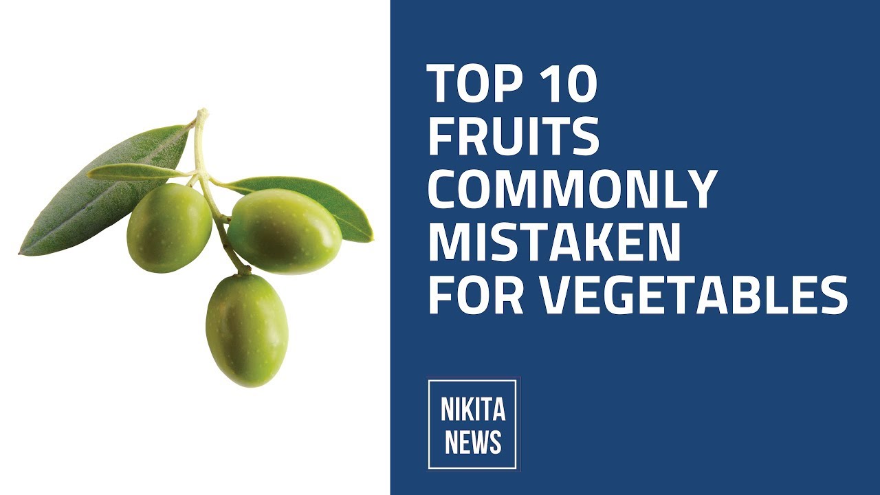 Top 10 Fruits Commonly Mistaken For Vegetables YouTube
