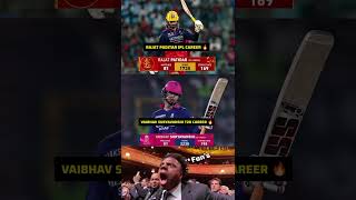Rajat Patidar vs Vaibhav Suryavanshi Stats Comparison 😱 #shorts
