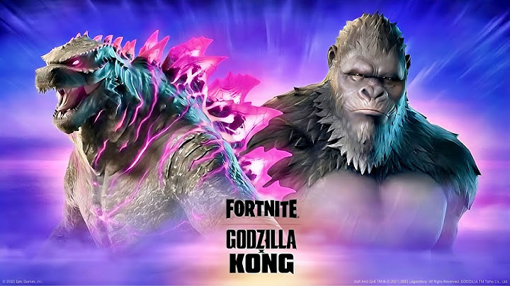 Devenez Godzilla dans l'Affrontement contre le titan | Godzilla x Kong dans Fortnite