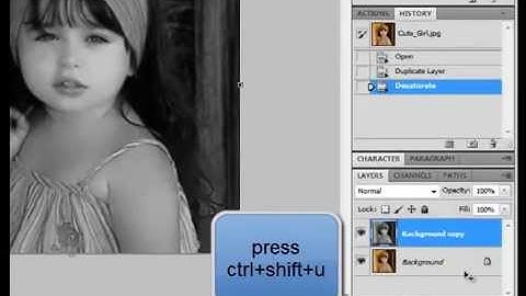 How to Convert the image to  pencil sketch - photoshop tutorial