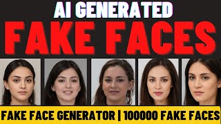 This Person Does not exist | What is GAN? | AI Generated Fake Faces | StyleGAN2 AI Face Generator
