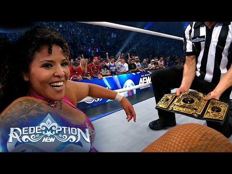 It\u0027s a celebration for new AEW Women\u0027s World Champion Willow Nightingale! | AEW Redemption 2026