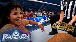It's a celebration for new AEW Women's World Champion Willow Nightingale! | AEW Redemption 2026