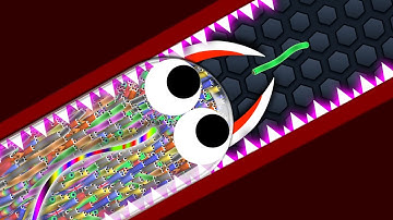 SLITHER.IO A.I. - EPIC SLITHER.IO GAMEPLAY - INVISIBLE SKIN 2.0 - EPIC SCORE - WORLD RECORD