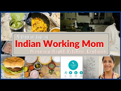 5am INDIAN WORKING MOM ROUTINE II FINDING WORK LIFE BALANCE II MORNING & NIGHT TIME KITCHEN ROUTINES