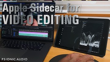 Apple Sidecar for Video Editing