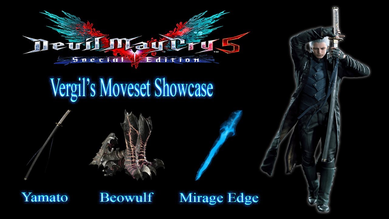 Smash Moveset #19: Vergil (Yamato only)