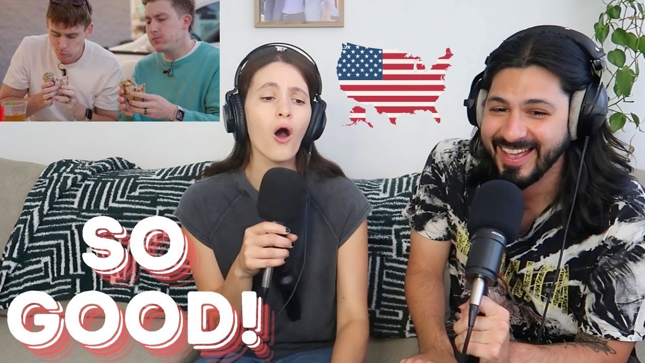 Brits Try LA Street Tacos | Americans React | Loners #342