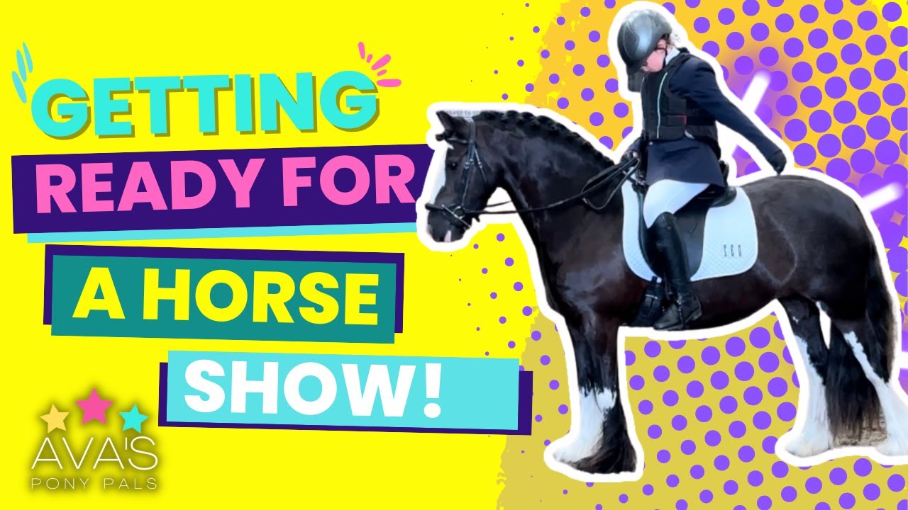 Competition Preparation: Lessons, Plaiting, and Tack Cleaning! - YouTube