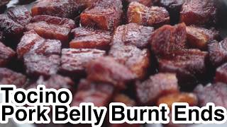 Filipino Food with a Twist - Tocino Pork Belly Burnt Ends
