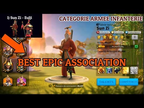 Rise Of Kingdoms - Guide sur les meilleures associations de Héros Epiques pour F2P ! #SérieAstuces