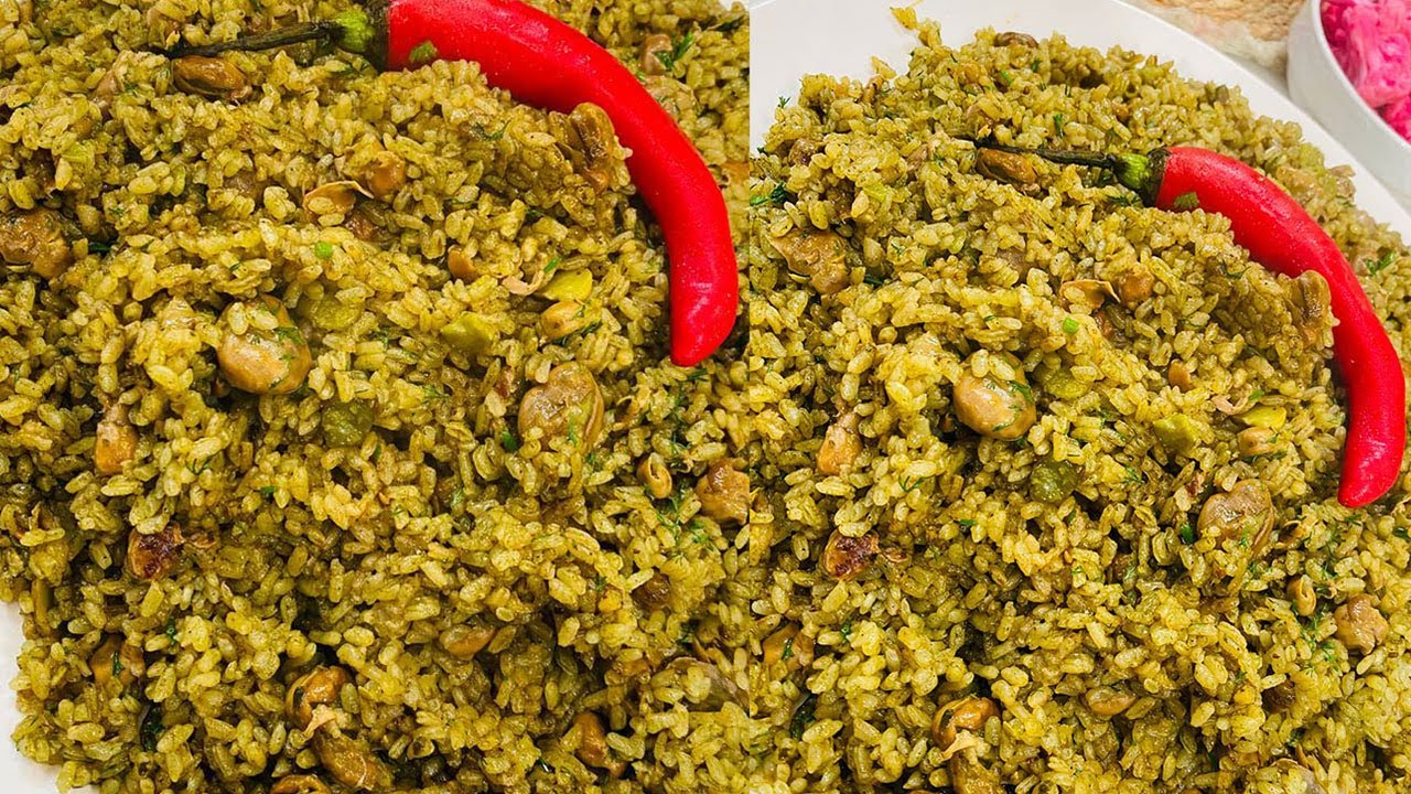 طريقة عمل أرز بالفول الأخضر | العزومة مع الشيف فاطمة أبو حاتي