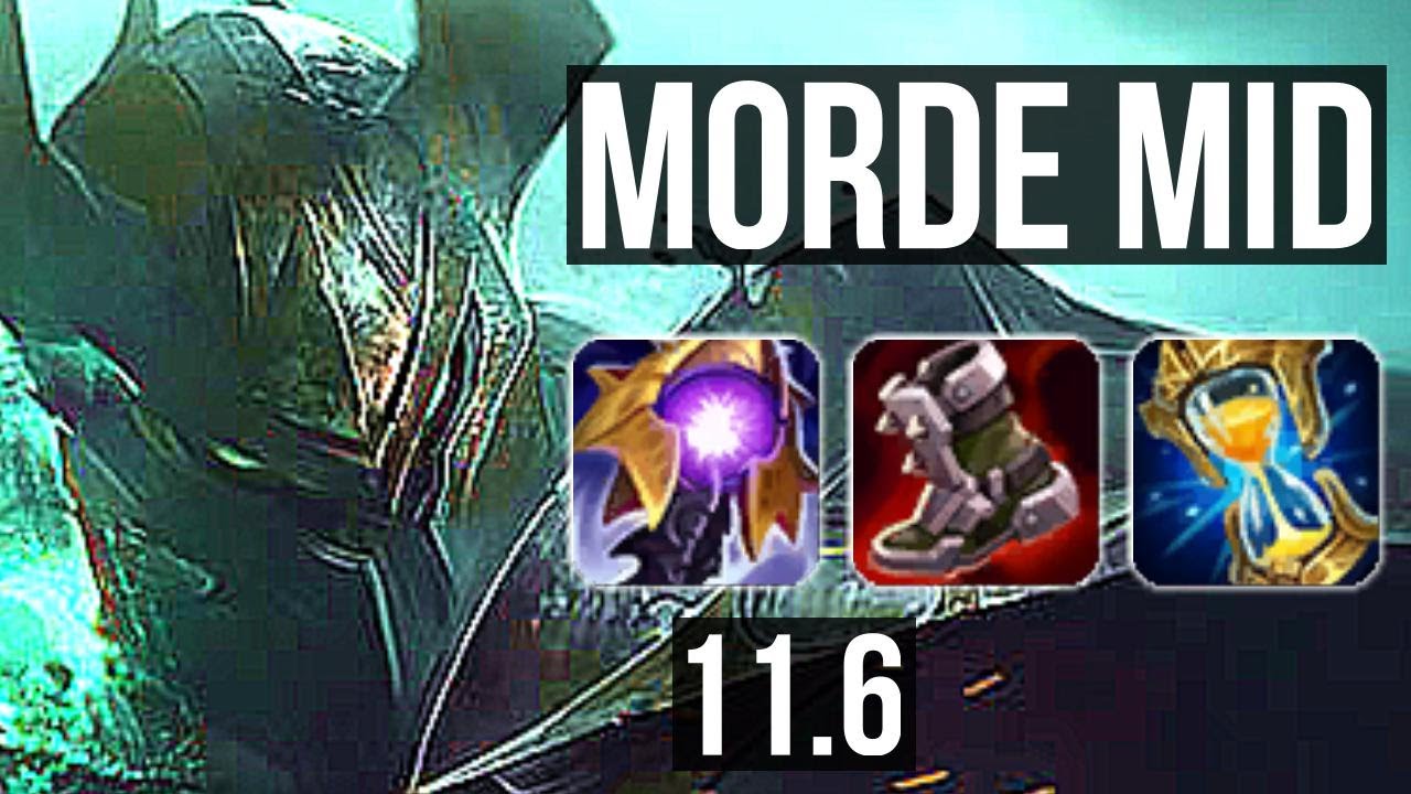 MORDEKAISER vs ANNIE (MID) | 7 solo kills | BR Diamond | v11.6