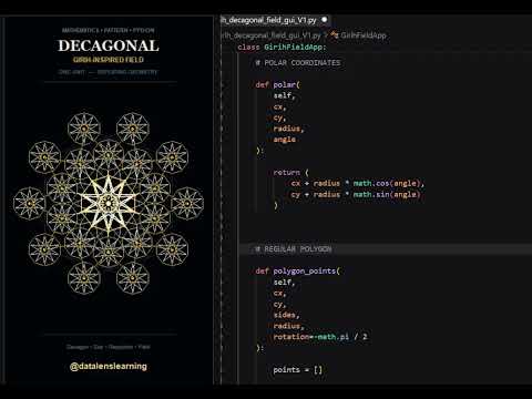 How Python Builds a Complex Islamic Geometric Pattern