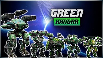 [WR] 🔥 Green Theme Hangar – Mk3 Gameplay | War Robots