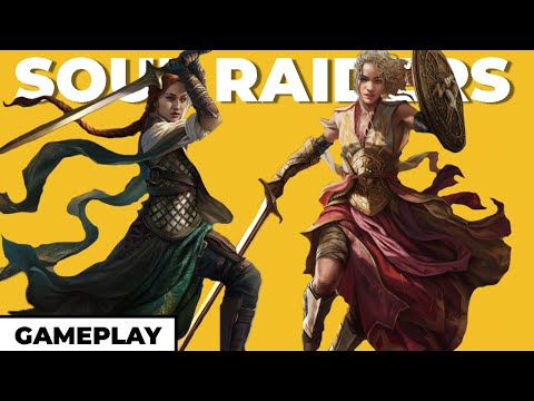 Soul Raiders - an Adventure Puzzle - Gameplay with @BoardGameCo