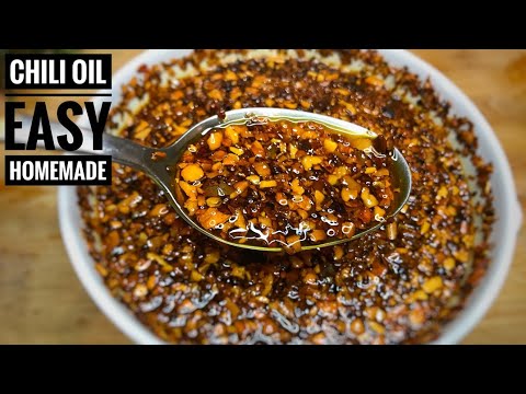 How to Make Homemade Sichuan Chili Oil Easy at Home    Thai Girl in the Kitchen