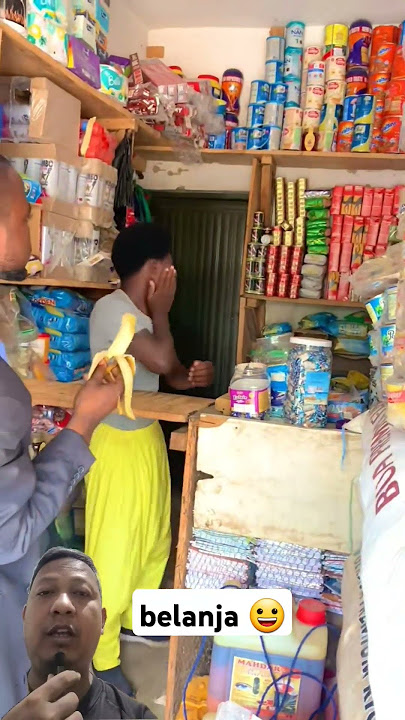 Prank Belanja Nunjuk Pakai Pisang, Kasir Sampai Bingung! 😂🍌 #subscribe #shorts #comedy #funny
