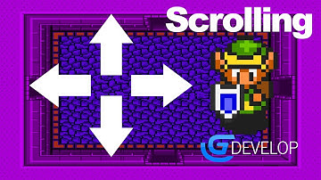 ZELDA Scrolling made in Gdevelop