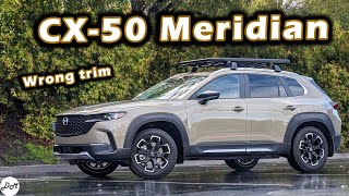 2024 Mazda Cx-50 Meridian Edition Dm Review Test Drive