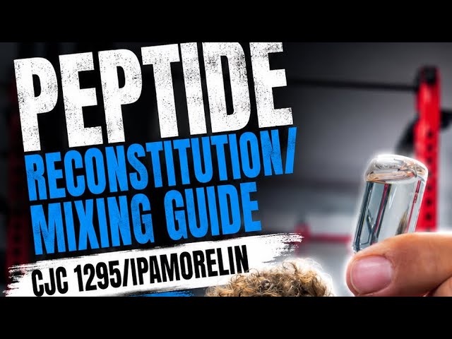 cjc1295 ipamorelin reconstitution blend 5 5mg CJC-1295 5mg, Ipamorelin 5mg (10mg Blend) How to reconstitute/mixing peptides: 5