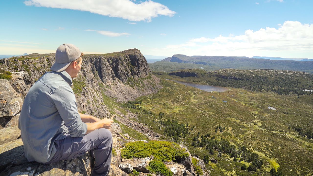 Solo Hiking One of Tasmania's Best Hiking Trails - Walls of Jerusalem