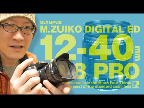 M.ZUIKO DIGITAL ED 12-40mm F2.8 PRO開封！マイクロフォー