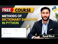 Methods of the Dictionary Datatype in Python | Dictionary Method | Dictionary in Python