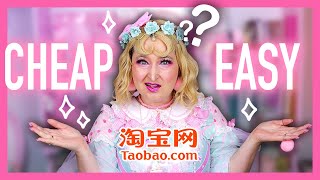 Comparing TaoBao SHOPPING SERVICES for lolita fashion
