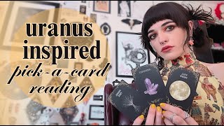 UNEXPECTED CHANGES COMING UR WAY: uranus inspired pick-a-card healing session