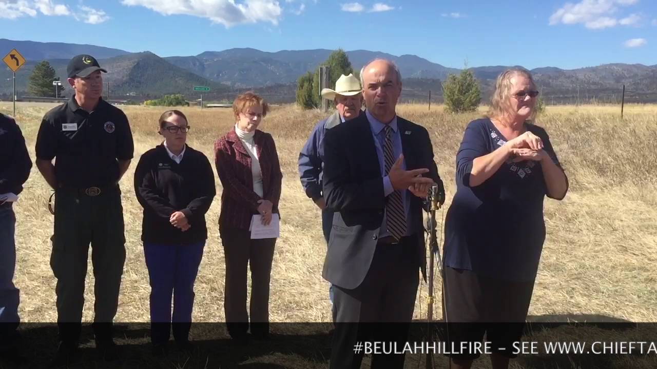 CDOT excavator caused Beulah Hill Fire YouTube