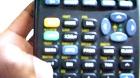 HOW TO DO MATRICES ON TI83 PLUS CALCULATOR