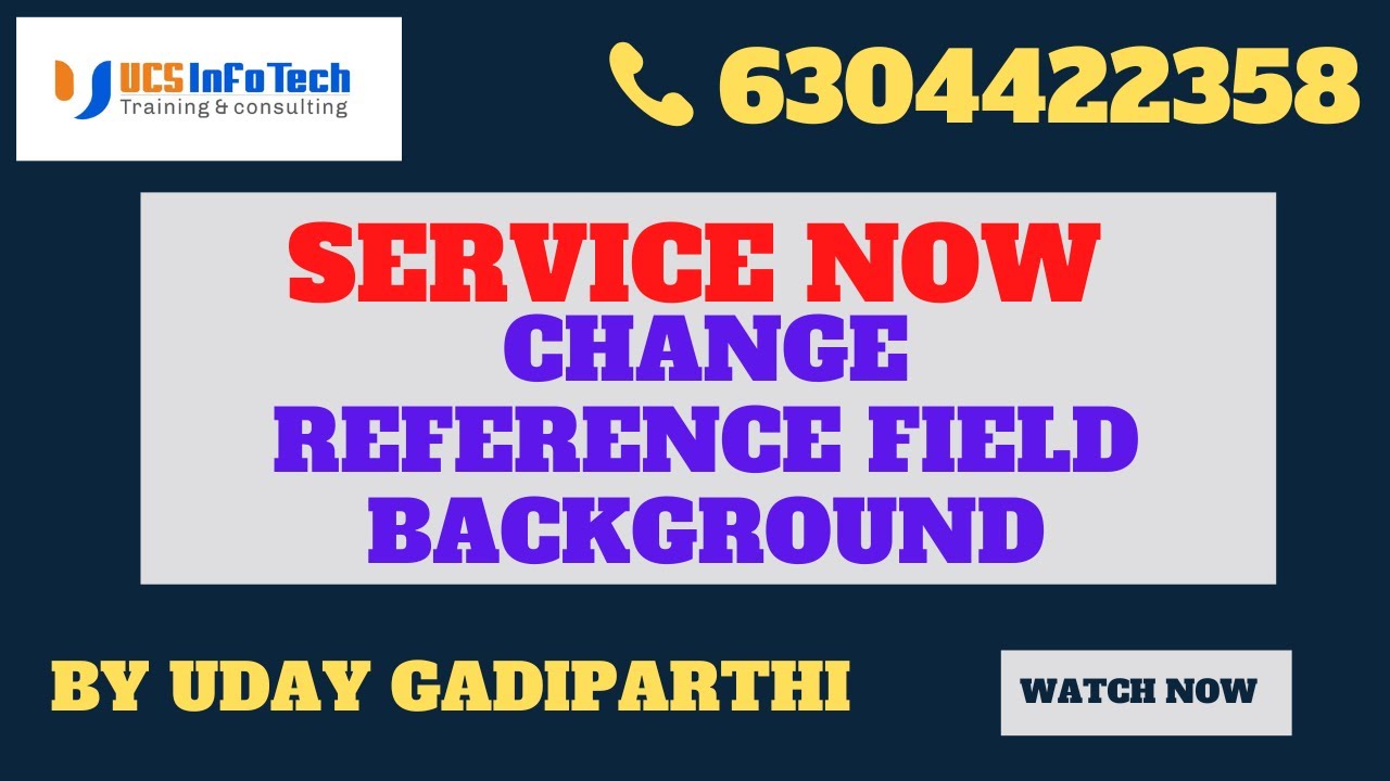change-reference-field-background-color-in-servicenow-explained-in