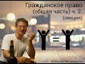 Гражданское право (общая часть) ч. 2.