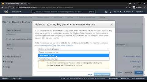 3 - How to launch EC2 on AWS - Cách tạo máy tính Linux/Microsolf/MacOS ảo miễn phí trên AWS