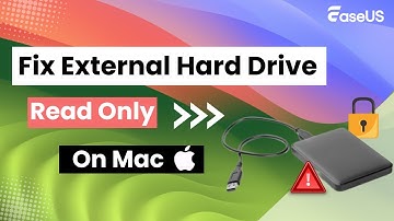 Fix Mac External Hard Drive Read Only Error [3 Proven Ways]
