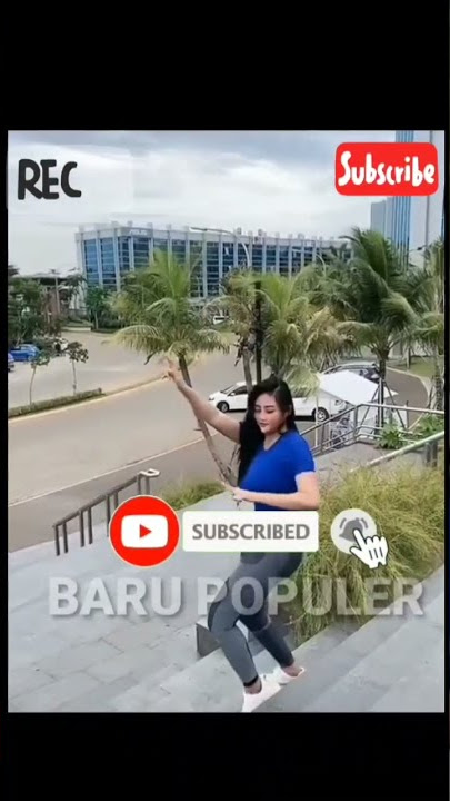 PAMELA SAFITRI JOGET ASYIK DI TAMAN#shorts