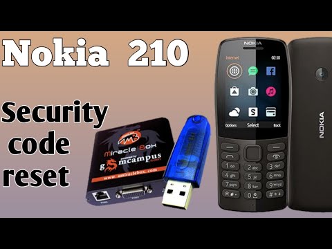 Nokia 210 Security Code Unlock With Miracle Box