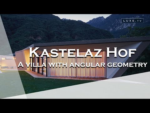 Video: Rumah Gumno moden di Croatia Memaparkan Geometri Angular yang mencolok