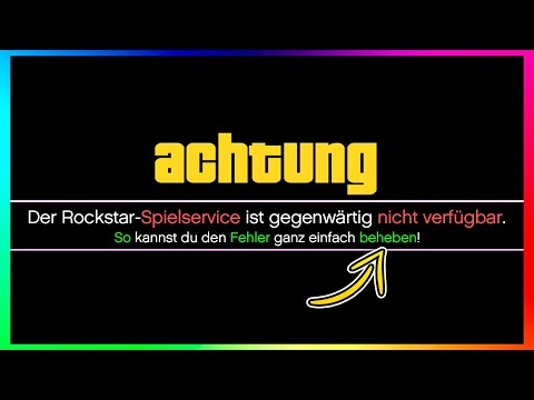 ROCKSTAR-SPIELSERVICE NICHT VERFÜGBAR? SO KANNST DU ES BEHEBEN & WIEDER GTA ONLINE SPIELEN!