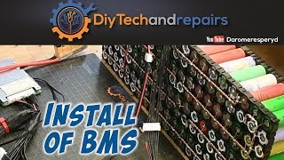 Installing a smart BMS on a 14s LiIon battery pack