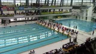20130723近畿 Men400IMリレー決勝入場