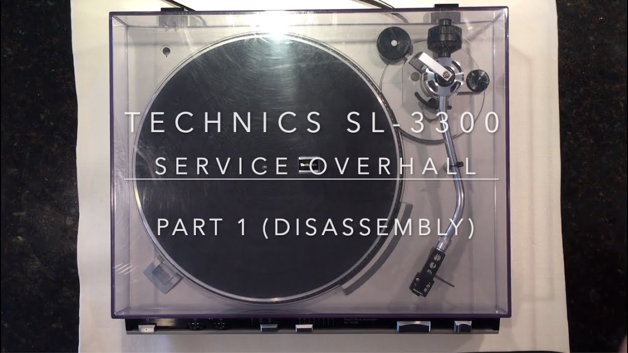 Bandeja Giradiscos Technics Sl 3300