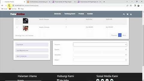 26 - Tutorial Membuat Toko Online Dengan PHP dan Mysqli - Memasang Raja Ongkir