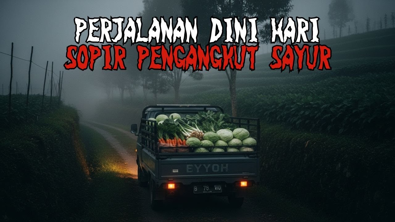 MISTIS PERJALANAN DINI HARI SOPIR PENGANGKUT SAYUR YANG MENCEKAM
